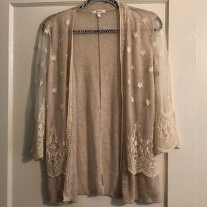 Lace cardigan